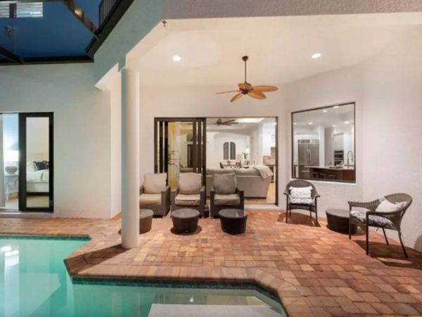Impressive Five Bedroom  Coastal Retreat with Private Pool in Marco Island